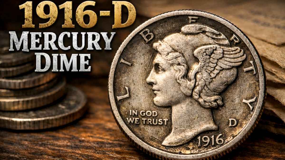 1916‑D Mercury Dime: Rare Treasure Worth 450 Million Found in Pocket Change