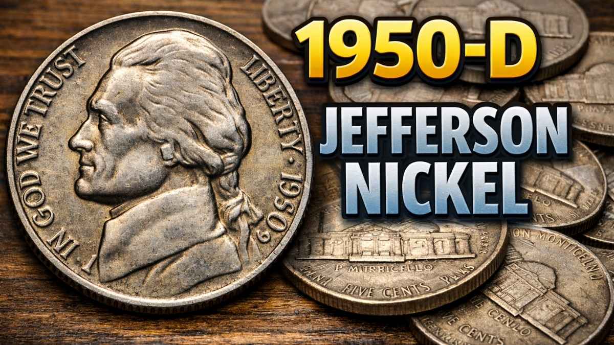1950‑D Jefferson Nickel: Rare Coin Worth 350 Million Shocks Coin Experts