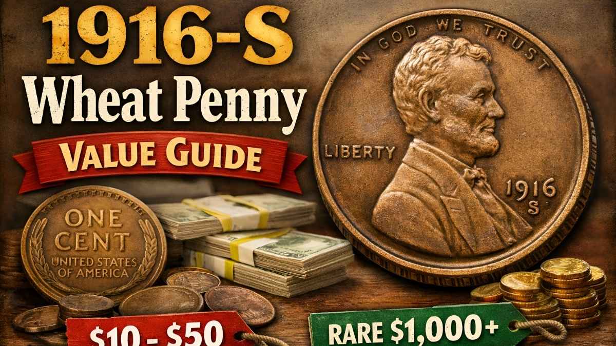 1916-S Wheat Penny Value Guide: How This Lincoln Cent Can Be Worth Thousands