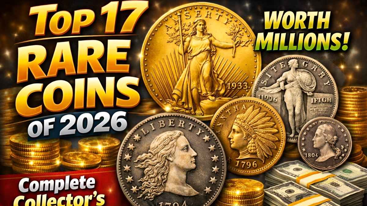 Top 17 Rare Coins of 2026: Worth Millions Complete Collector’s Value Guide