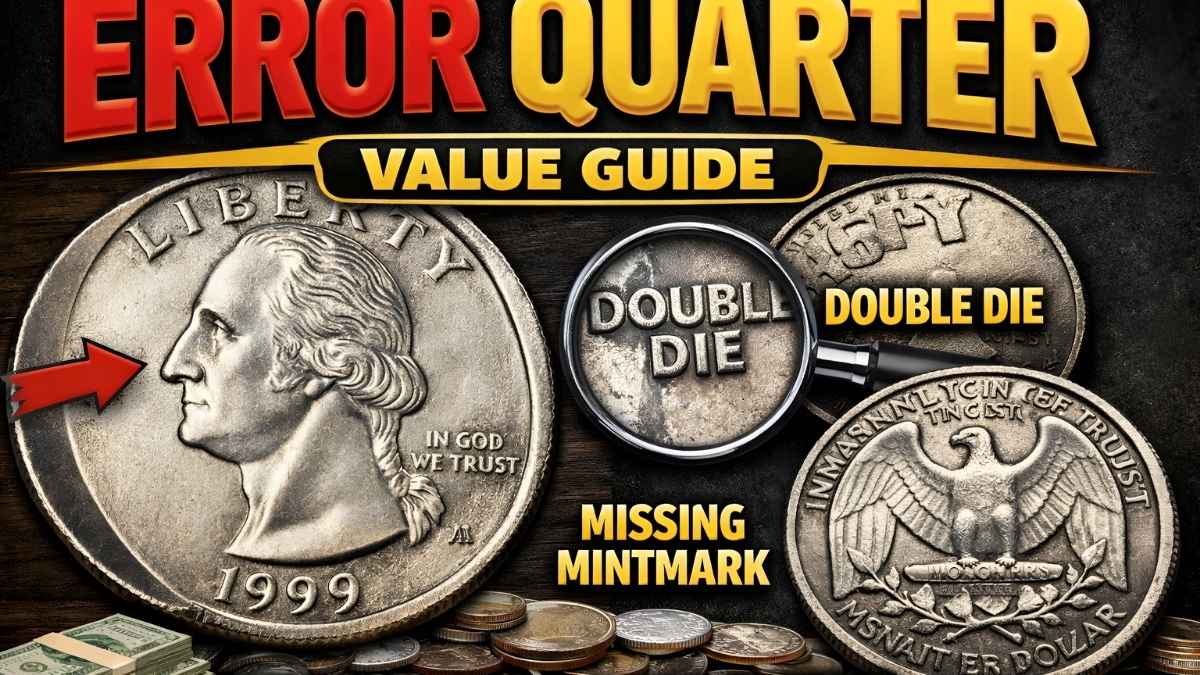 2021 Error Quarter Value Guide: Rare Coin Hits 2250 in Private Auction