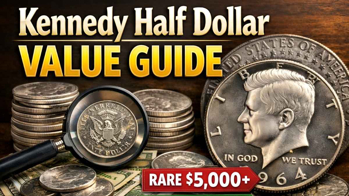 Kennedy Half Dollar Value Guide: Rare Coin Discovered Worth 3.25 Million at Gas Station